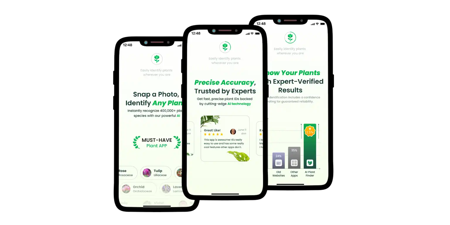 A quick look at AI Plant Finder’s capabilities.